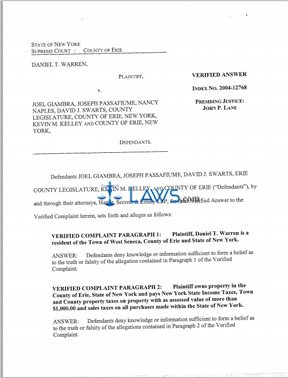 Form Verified Answer (Sample)