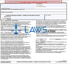Form FL-155 Financial Statement (Simplified)