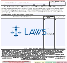 Cash Assets on Hand at Beginning of Account Period—Standard and Simplified Accounts