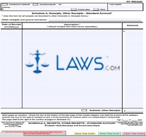Notice of Taking Possession or Control of An Asset of Minor or Conservatee (Probate-Guardianships an