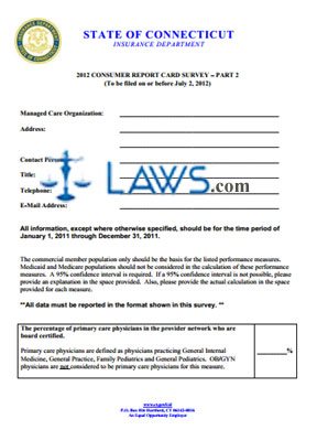 2012 Consumer Report Card Survey - Part 2 