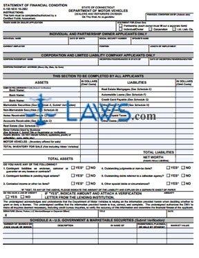 Form K-193 Statement of Financial Condition