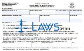 Form R-360 School Bus/STV Driver Training Certificate