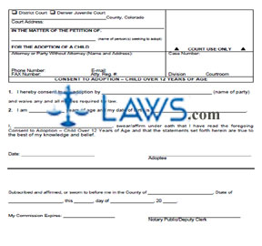 rights property intellectual agreement form to 12 Child Over years â€“ Consent Adoption age of