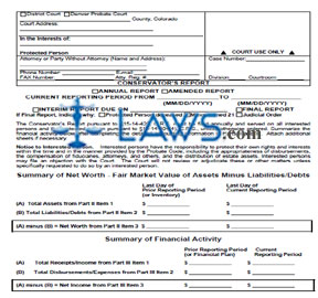 Conservator's Report