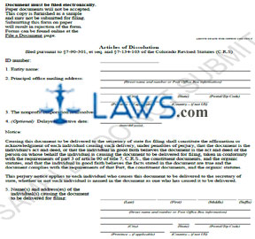 Form Articles of Dissolution (Nonprofit Corporation) (Sample) 