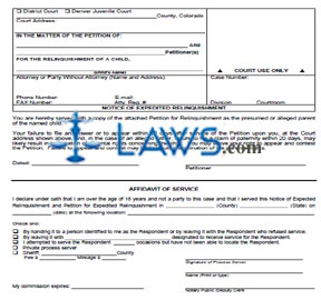Notice of Expedited Relinquishment