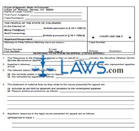 Response to Petition on Appeal (Cross-Appeal)